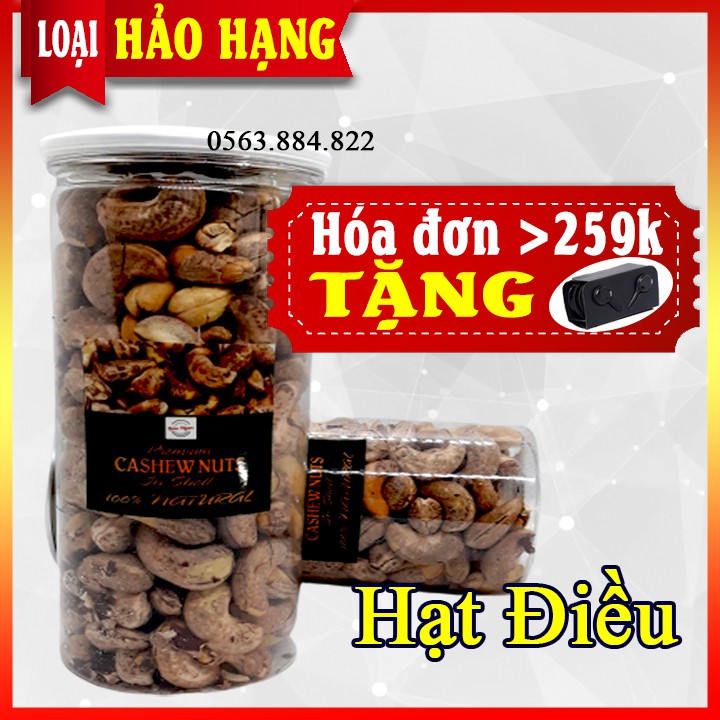 [Freeship] HẠT ĐIỀU RANG MUỐI CAO CẤP - THƠM NGON