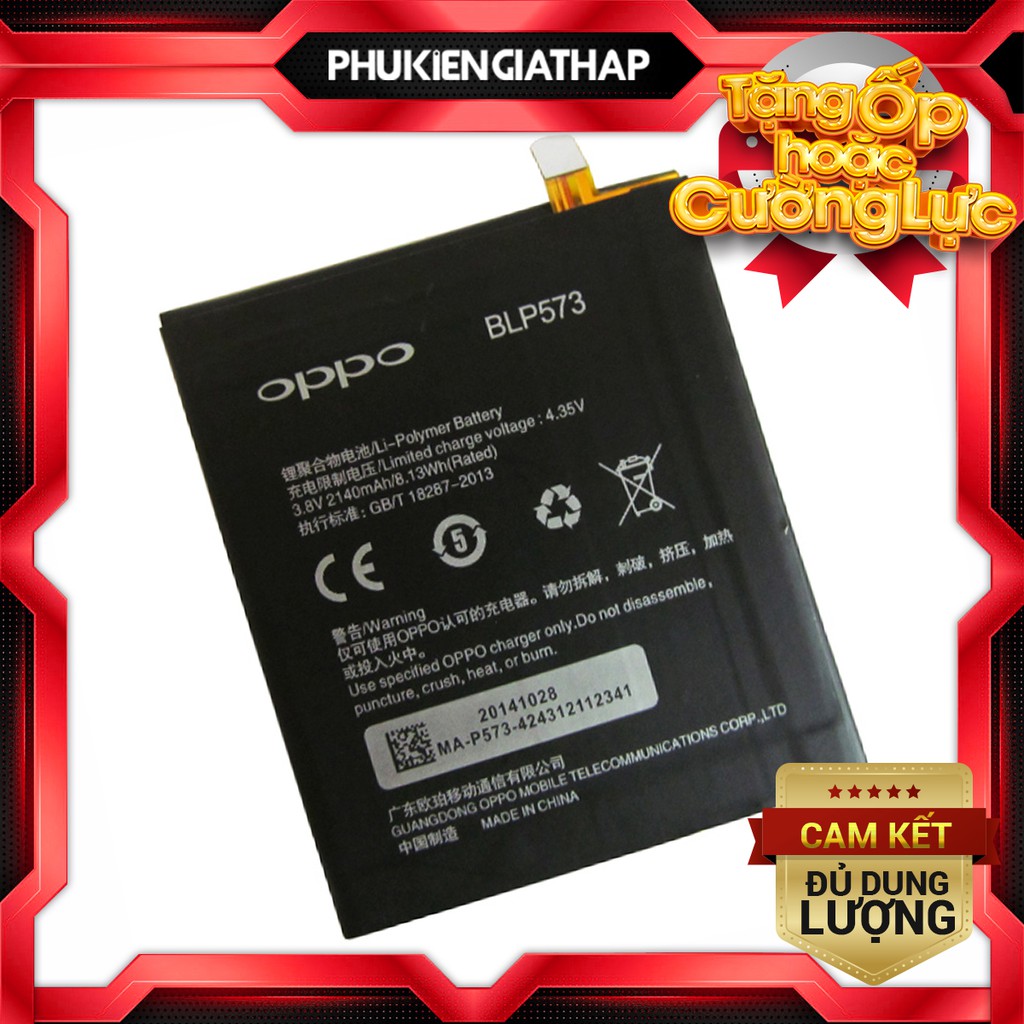 Pin zin cho Oppo N1 Mini (BLP573) - 2140mAh