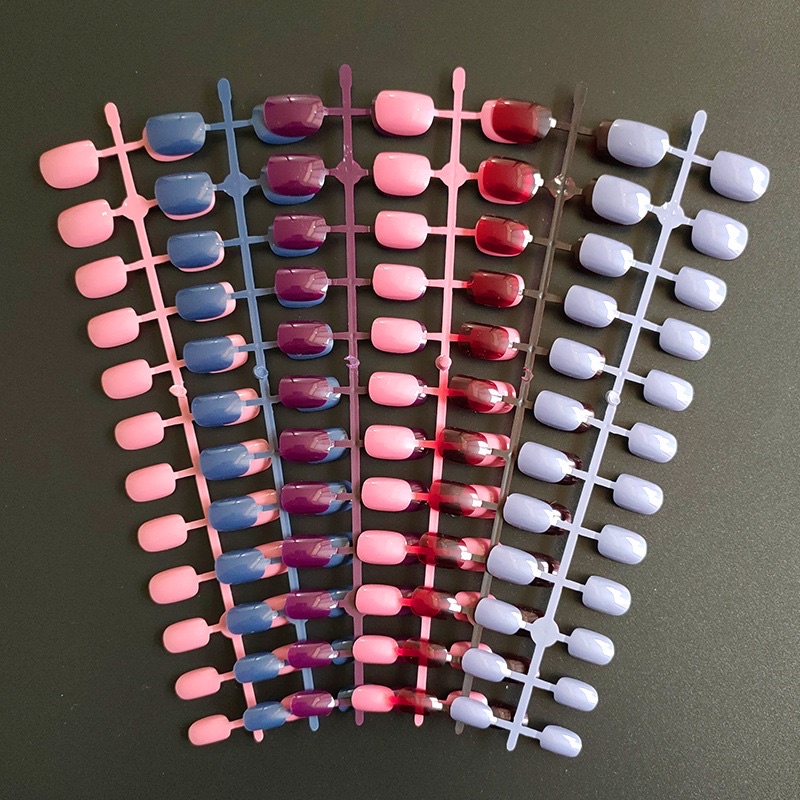 Bộ 24 móng tay giả NOBOX không kèm hộp đựng ( Tặng kèm keo và dũa )