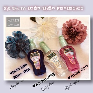 Xịt thơm toàn thân Fantasies Nhật Bản