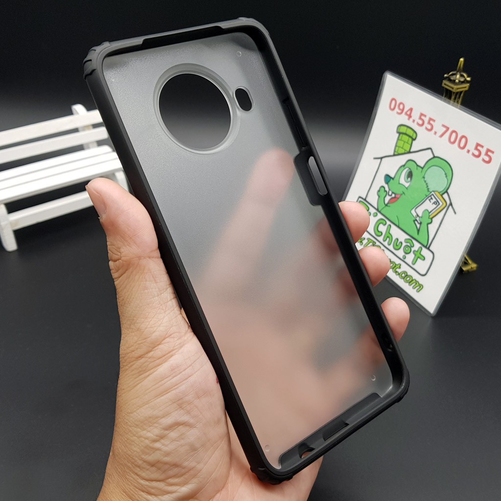 [Ảnh Thật] Ốp Lưng Xiaomi Mi 10T Lite Cứng Nhám Viền Dẻo Màu Chống Sốc