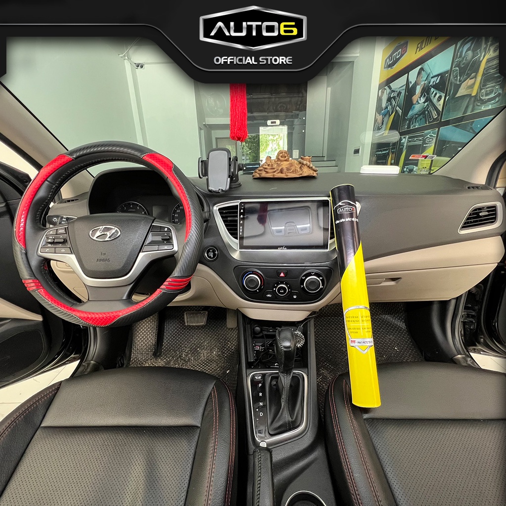 HYUNDAI ACCENT 2017-2023: Film PPF CAO CẤP trong suốt, chống xước và che mờ vết xước nội thất ô tô - AUTO6