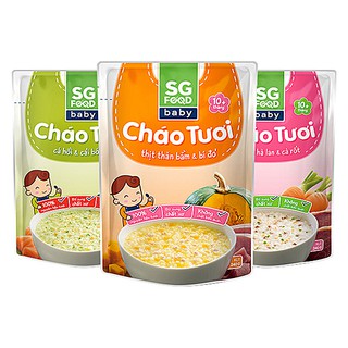 COMBO 16 GÓI NHIỀU VỊ CHÁO TƯƠI SÀI GÒN FOOD MIX CHÁO CÂY THỊ