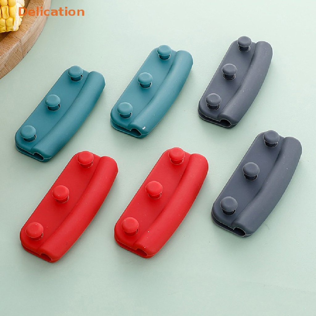 Bộ 2 Vỏ Bọc Tay Cầm Nồi Bằng Silicon Cách Nhiệt Tiện Dụng