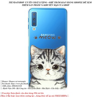 Ốp Dẻo Hoa Văn Samsung A7 2018