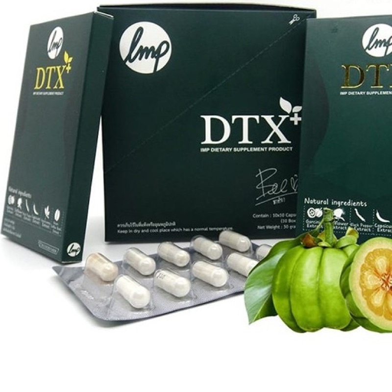 Viên Uống Thải Độc Giảm Cân DTX+  IMP Supplement Product Thái Lan 100 viên