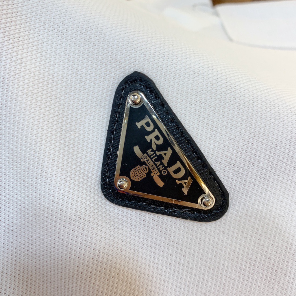 Áo thun polo tay ngắn PRAD1 2021 thời trang mùa hè cho nam