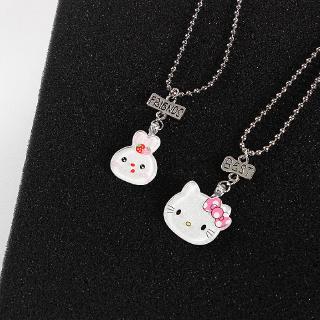 Dây Chuyền Mặt Mèo Hello kitty Dễ Thương