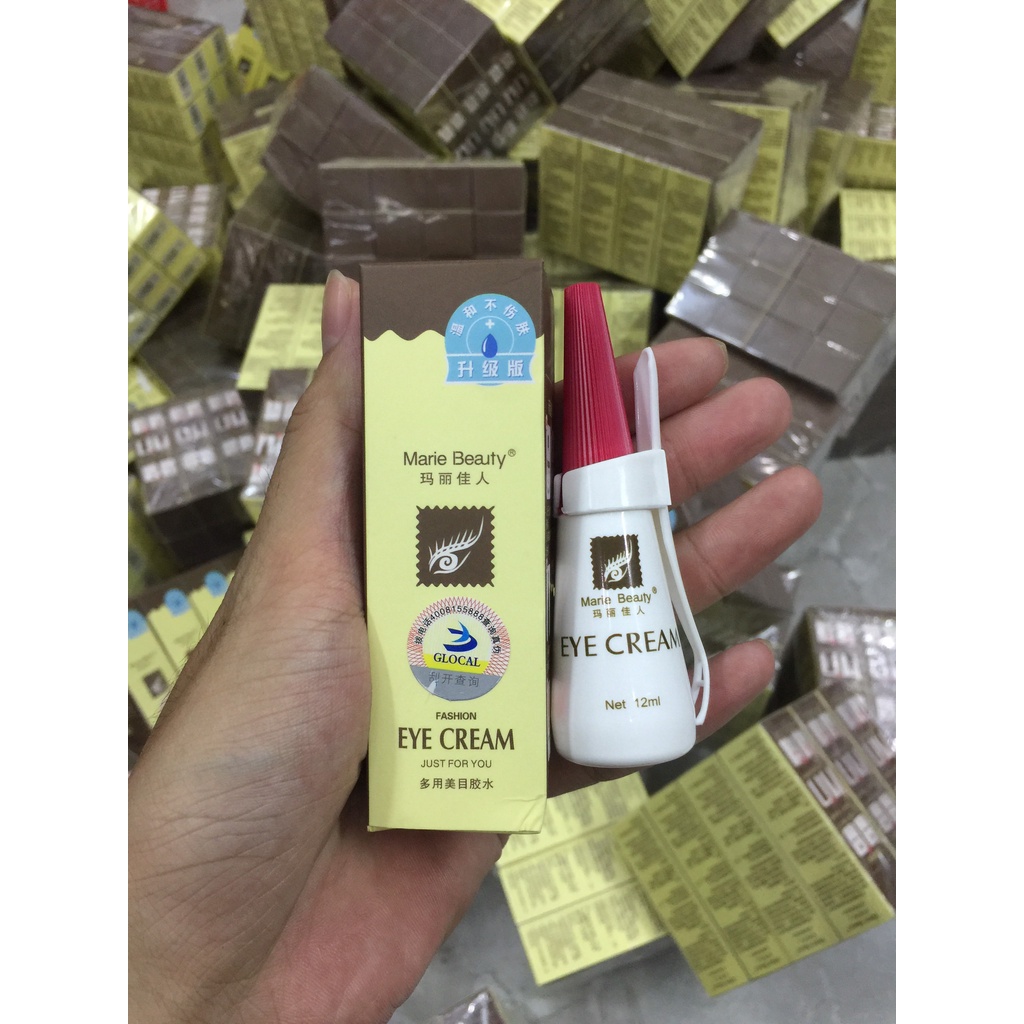 Keo bắt trục đỏ uốn mi Dụng cụ nối mi Huy Hoàng Mi