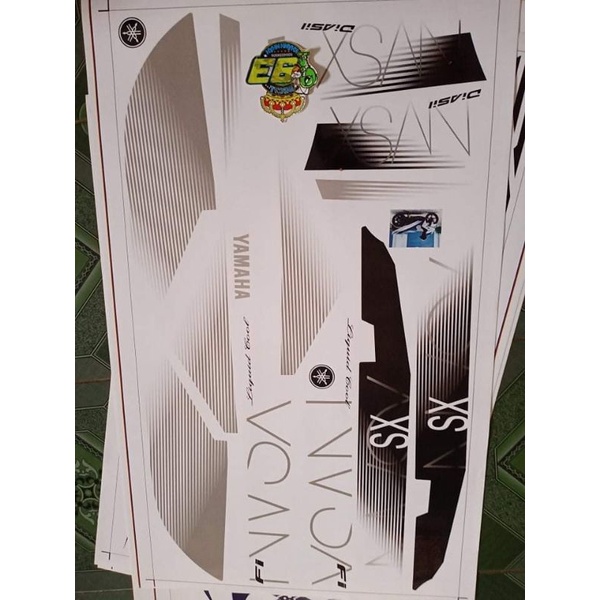 Tem rời nouvo SX xe trắng