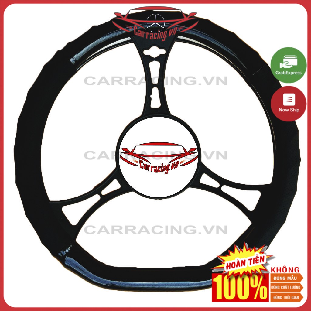 Bọc Vô Lăng Xe Ô Tô  CARRACING Bọc Da Vô Lăng Ốp Vân Carbon Cao Cấp Chống Trơn Trượt - Phụ Kiện Đồ Chơi Ô TÔ - Xe Hơi | BigBuy360 - bigbuy360.vn