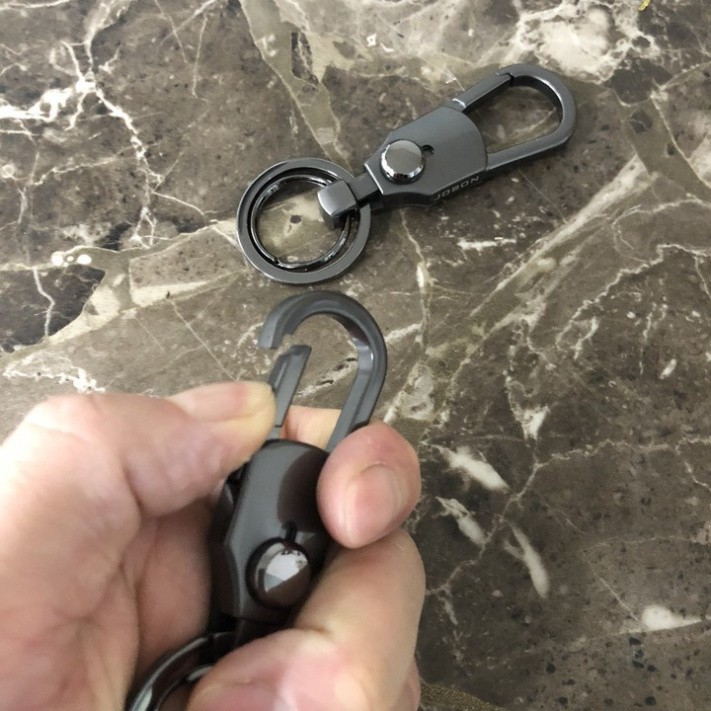 Sản Phẩm Móc treo chìa khóa đa năng ô tô, xe máy, gia đình. Thương hiệu cao cấp Jobon ZB-098. Hợp kim thép không gỉ cắt