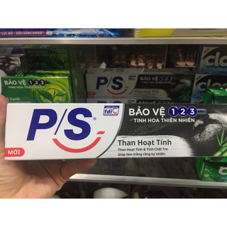 Kem đánh răng PS than hoạt tính 123 180g