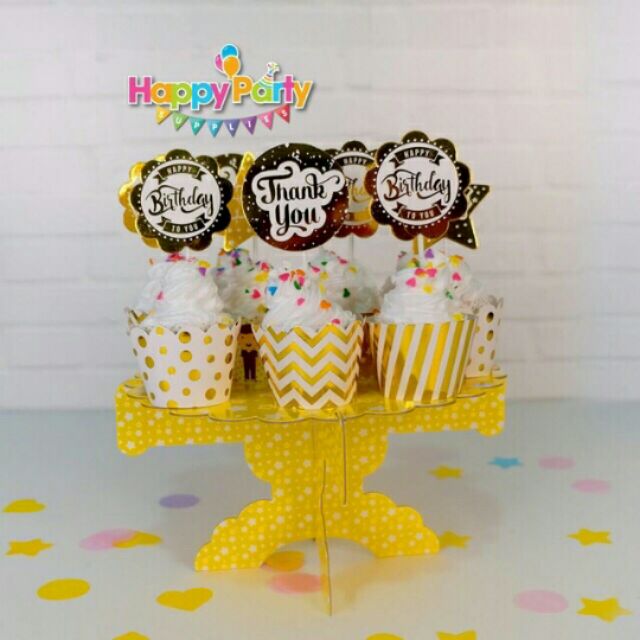 Kệ bánh sinh nhật, kệ bánh gato, kệ bánh cupcake trang trí sinh nhật