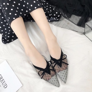 Dép thời trang mũi nhọn , hàng order quảng châu