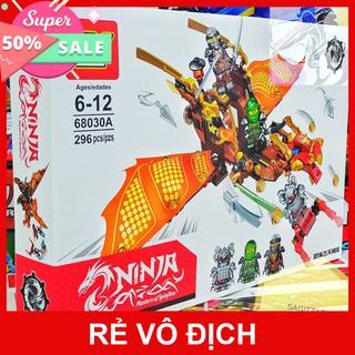 [Hot] Lego Ninjago Lắp Ráp Robot Rồng Có Cánh LY-68030A ( 296 Mảnh )- Có Sẵn Hàng