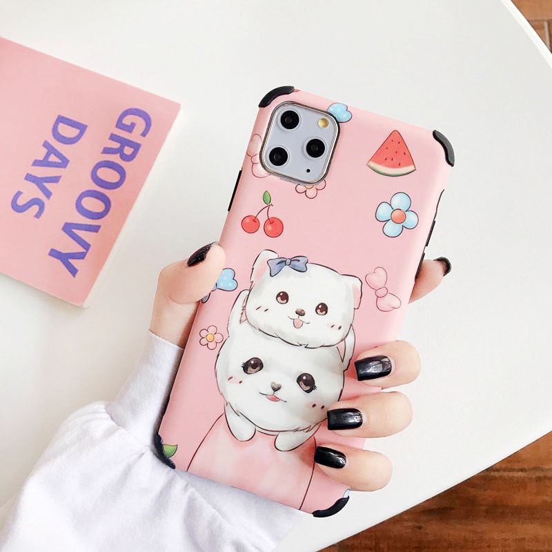 Ốp cao cấp gấu mẹ và con chống sốc iphone chống va đập - Đã có cho iphone 11,11pro và 11 pro max Ốp IMD