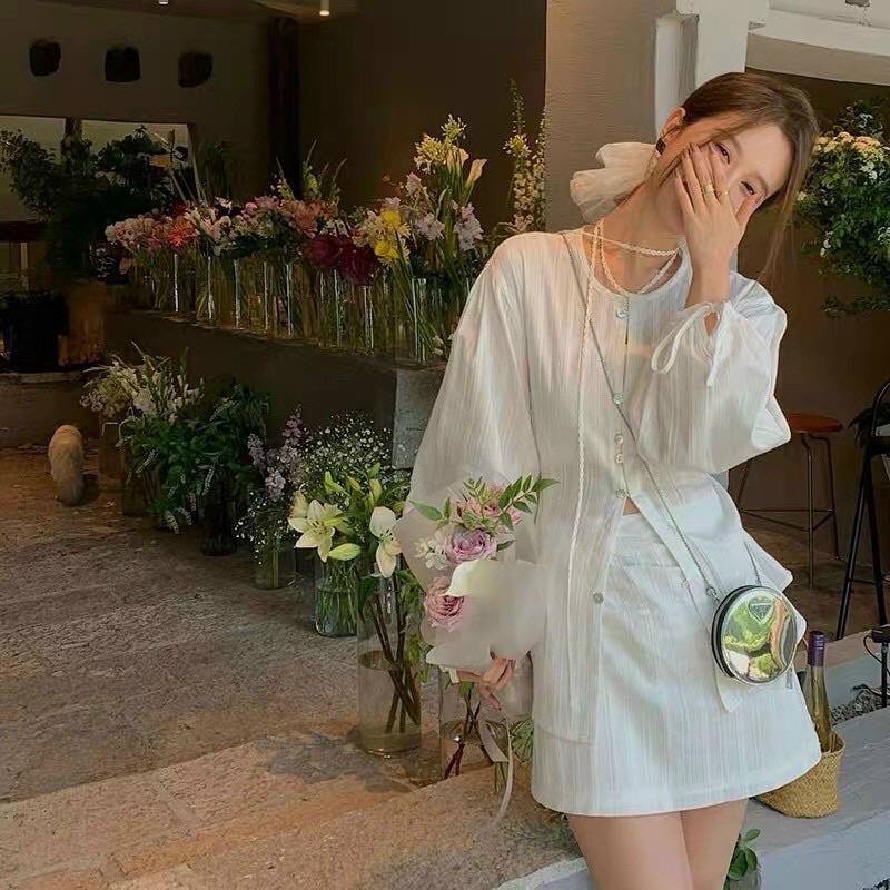 SET 3 món vải xô siêu xinh nhẹ nhàng như 1 nàng thơ