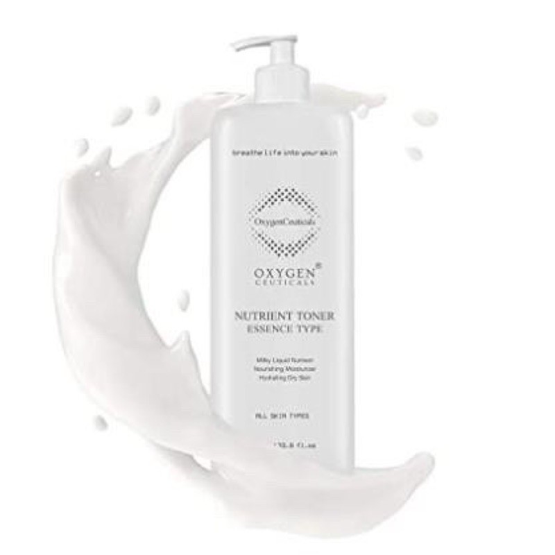 Toner nước hoa hồng dưỡng trắng da Oxy gen nutrient toner oxygen - Hàng chính hãng