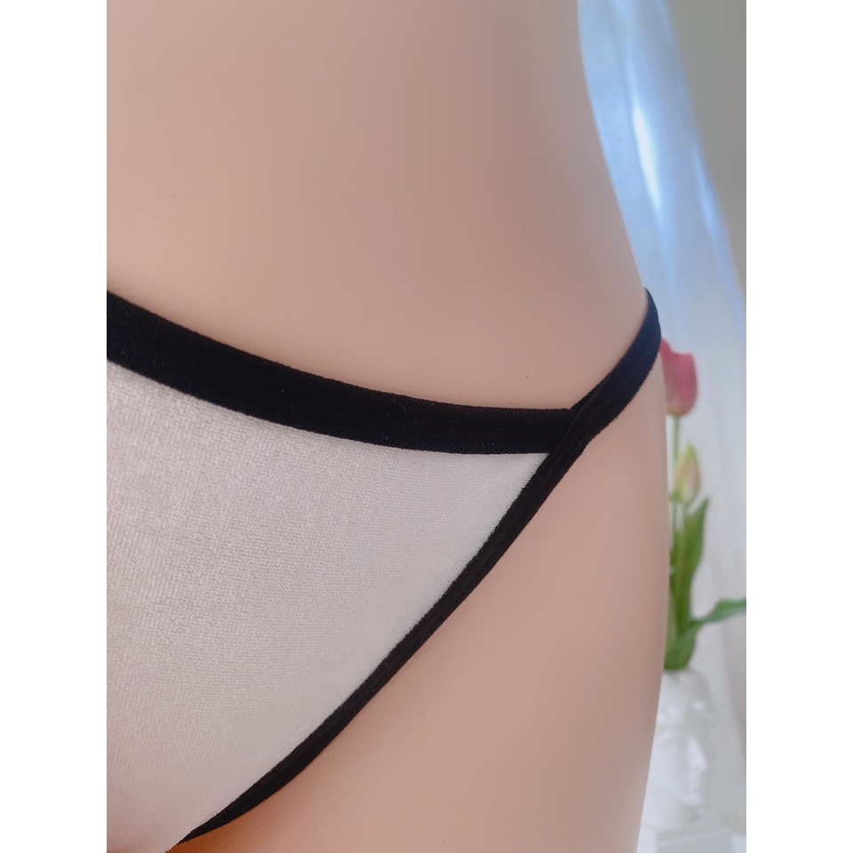 ẢNH THẬT CK058♥️ QUẦN LÓT LỌT KHE CHẤT NHUNG MỀM SIÊU ĐẸP - QUẦN CHÍP LỌT KHE Sexy - KellyWang