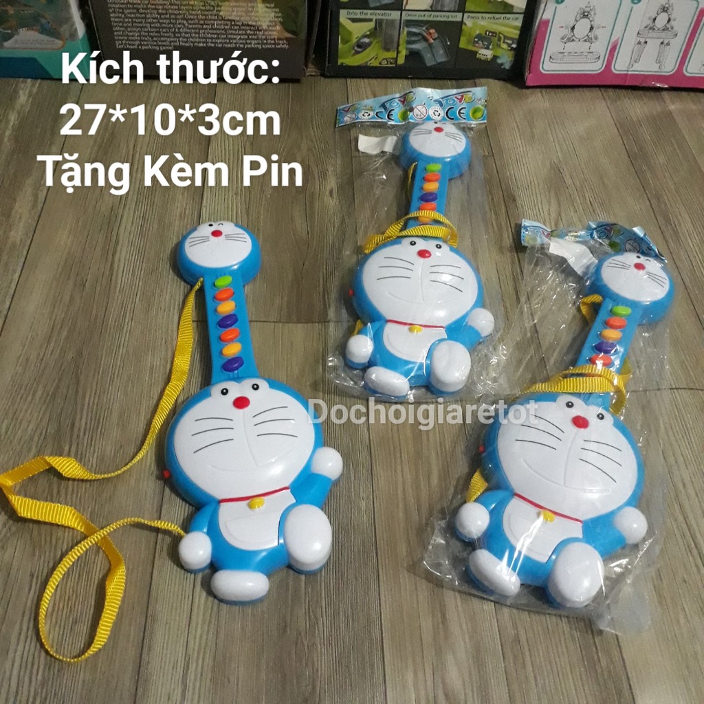 Bộ đàn đồ chơi 3 món Hello Kitty phát nhạc phát đèn cho bé (tặng 2pin)