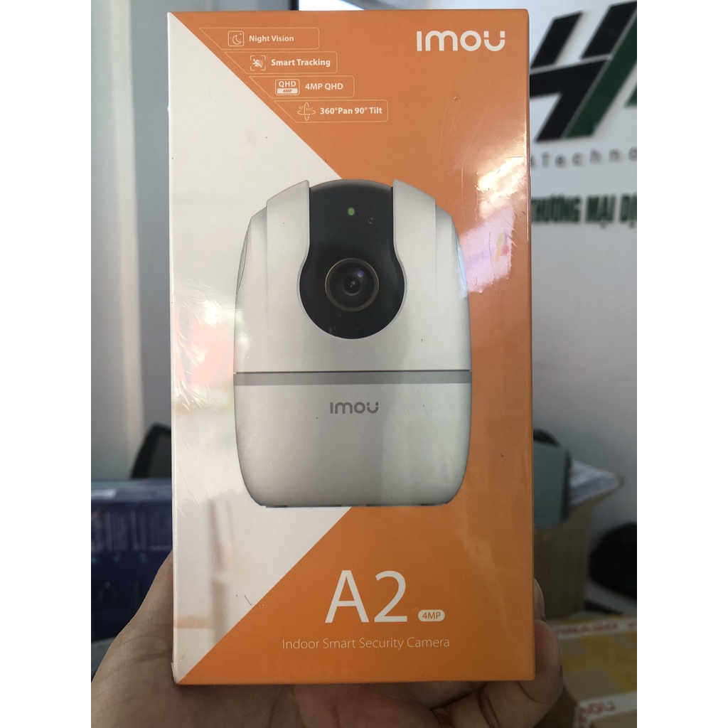 Camera wifi không dây,xoay 360 độ,đàm thoại 2 chiều 4MP 2K,siêu nét, Imou A2 A42P (chính hãng)