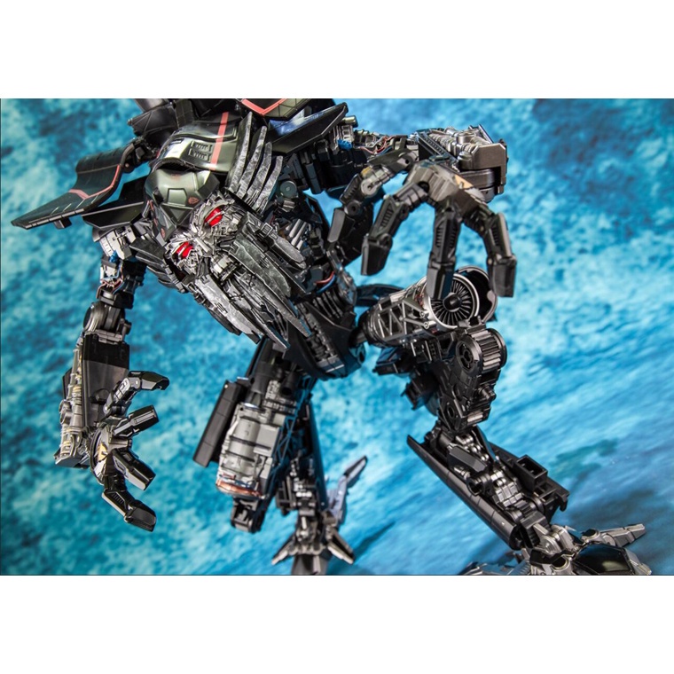 Mô hình Transformers Jetfire Ls-15 Ls15 Bmb Black mamba robot lắp ghép autobo JT LS 15 người máy biến hình máy bay