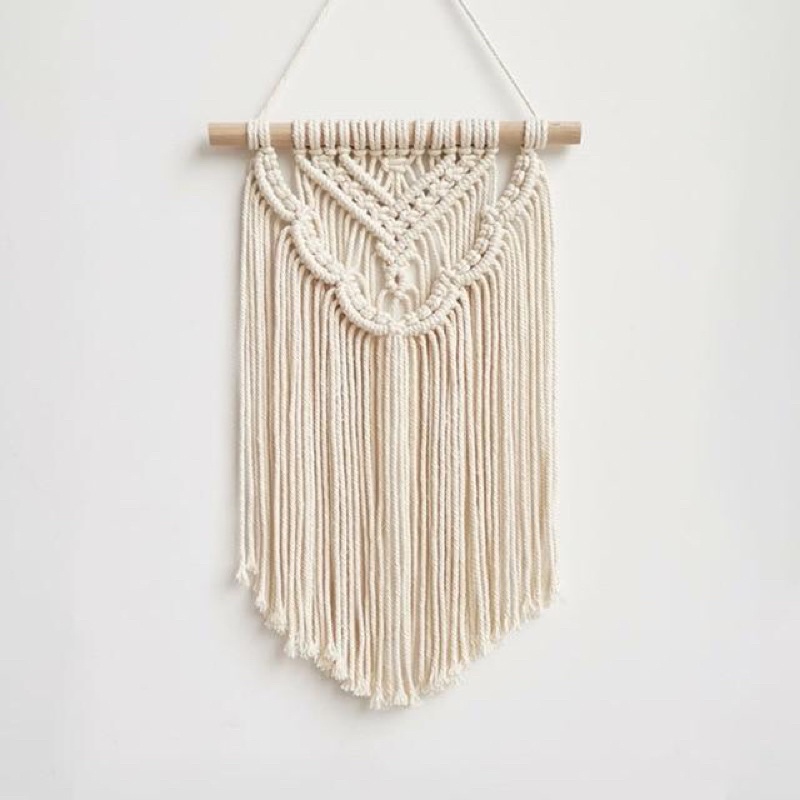 Mành Treo Tường Macrame Handmade Mi Casa Trang Trí Phòng, Decor Phòng MT269