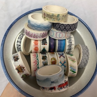 Băng keo washi tape 15mm x 5m