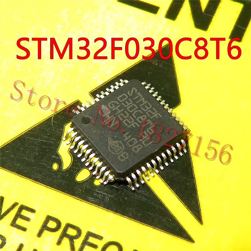 1 Vi Mạch Điều Khiển Micro Stm32F030C8T6 Stm32F030 32-bit 48mhz Lqfp-48 Ic