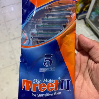Combo 5 cây dao cạo râu Treet 2 lưỡi kép