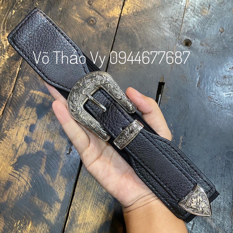 Đai váy khoá cài bản 3.5 cm