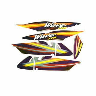 Tem Wave 110 đỏ xương cá