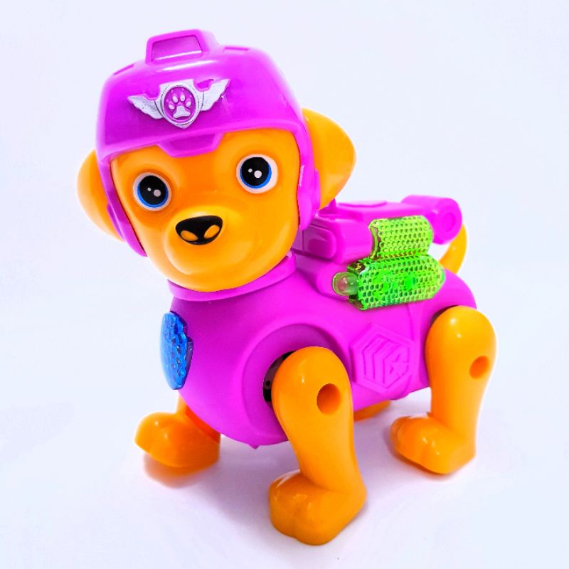 [NHẠC-ĐÈN-DI CHUYỂN] Đồ chơi chó cứu hộ paw patrol