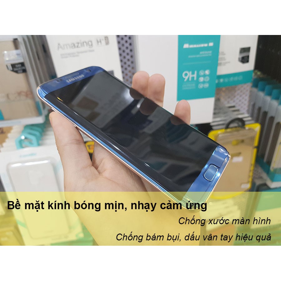 Kính Cường Lực UV và Dán Lưng trong Suốt Galaxy S7 Edge