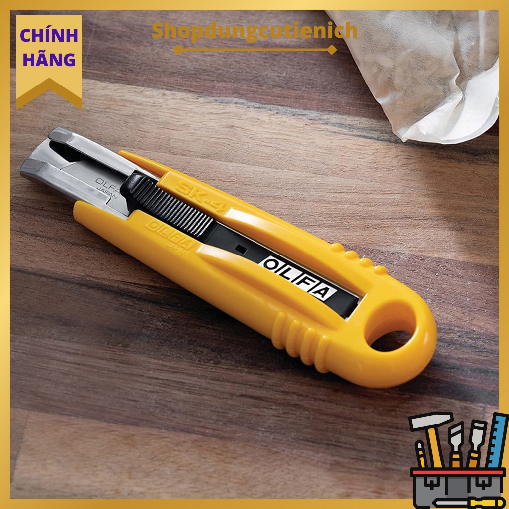 Dao Cắt Bìa cứng, Bao bì, Phim, Đồ trang trí, Bọc rút OLFA SK-4/24  Và Lưỡi Dao SKB-2/5B