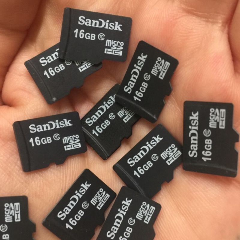 Thẻ nhớ MicroSD 16GB Class 10 (Đen) - Bảo hành 12 tháng