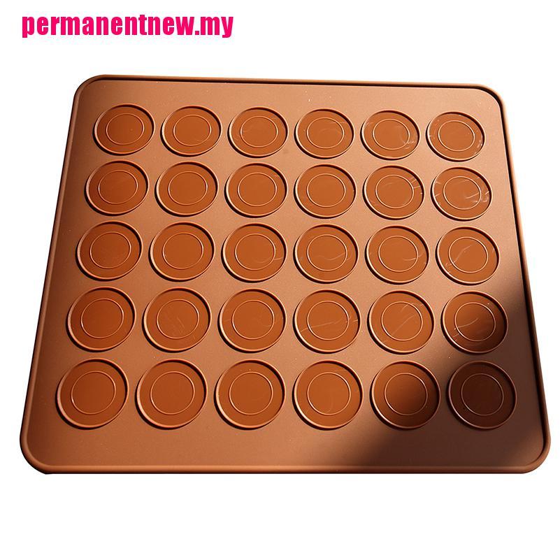 Khuôn Silicone Làm Bánh Macaron Hai Mặt Diy Tiện Dụng