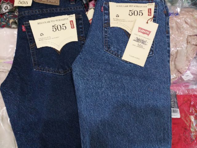 Quần jeans nam Levis 505