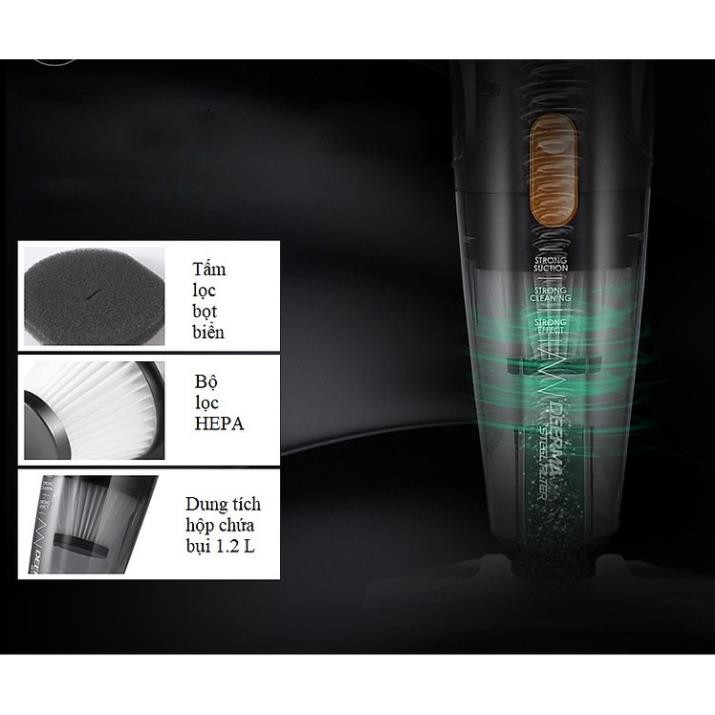 Máy Hút Bụi Cầm Tay DEERMA DX115C | BigBuy360 - bigbuy360.vn