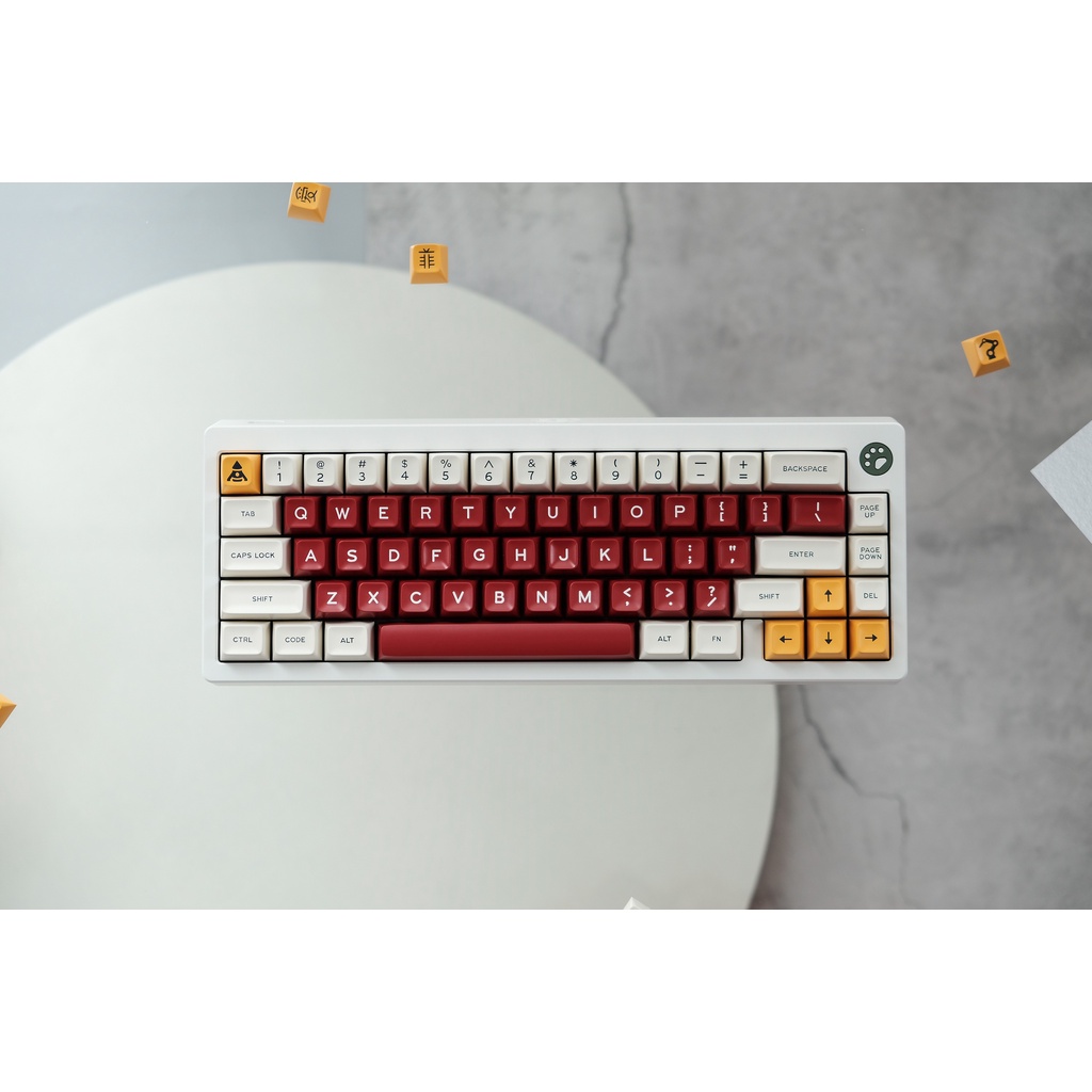 Keycap COMPOSITION AIFEI 478 nút bàn phím cơ Double Shot ABS SA