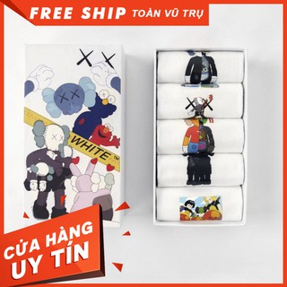 Hộp tất thấp cổ nam nữ kaws