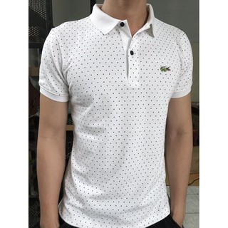 Áo thun nam cao cấp họa tiết chấm bi