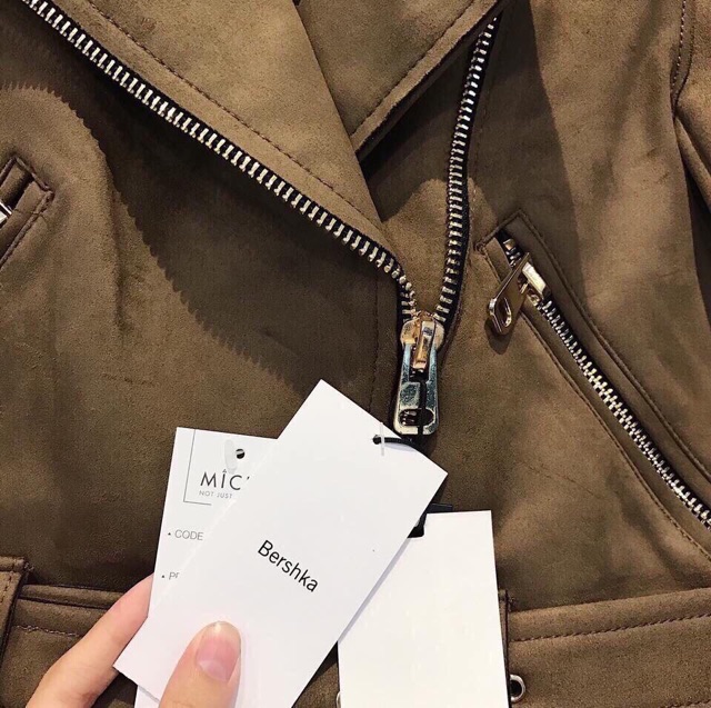 Áo khoác da lộn bsk