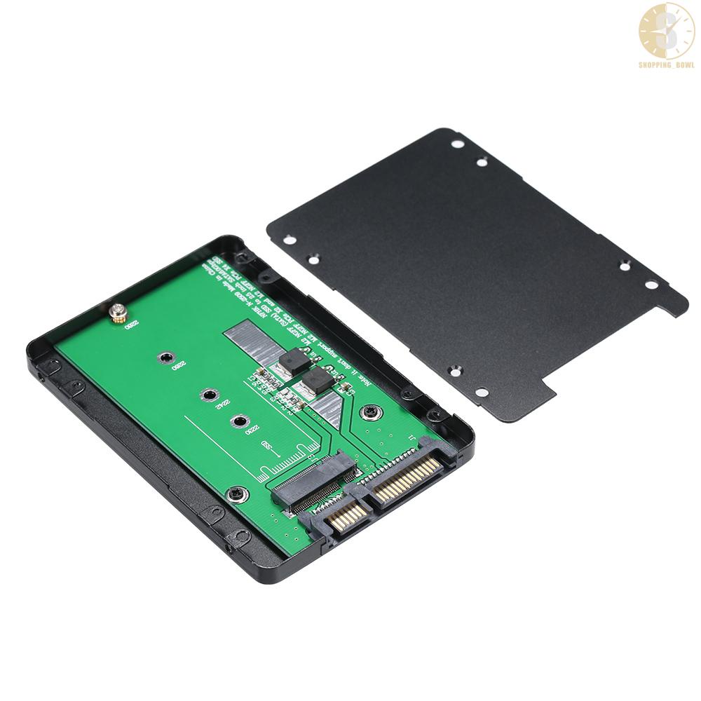 Bộ Chuyển Đổi Ssd M.2 Ngff Ssd Sang 22pin 2.5 '' 2280 Sata 7mm Màu Đen | BigBuy360 - bigbuy360.vn