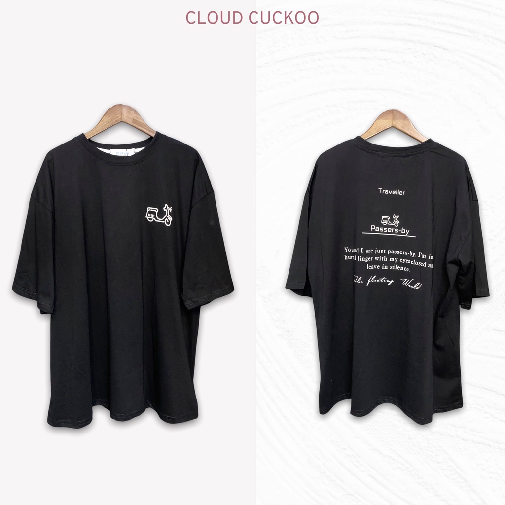 Áo Thun Nữ OverSize In Hình Motor - Mã Số: Ci3157