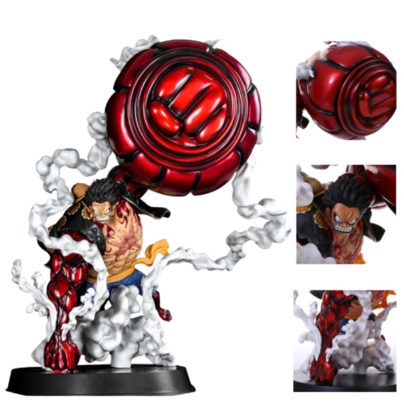 Mô hình One Piece , mô hình Luffy gear 4 snake man siêu đẹp , cao 25cm
