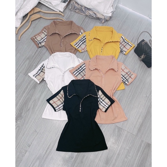 [ XẢ HÀNG 5 NGÀY] áo cổ bẻ 🌹HÌNH THẬT 🌹 áo cổ trụ, áo có cổ | BigBuy360 - bigbuy360.vn