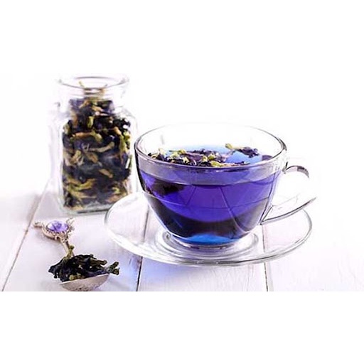 Trà hoa đậu biếc sấy khô 100g cánh to đẹp , không vụn , trà hoa quả, đại dương xanh