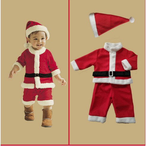 Quần áo ông già noel đủ size lựa chọn